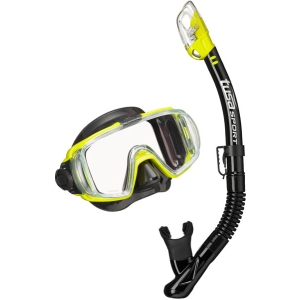 TUSA SPORT UC3125 Mask and Snorkel Set ADULT Black