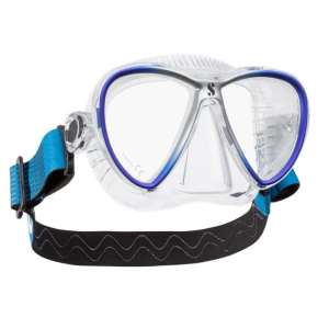 ScubaPro Synergy Twin Mask - Blue silver - clear