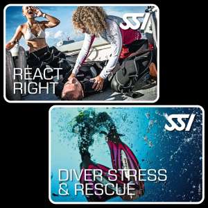 Stress & Rescue and React Right Diver Course Package